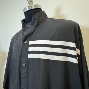 Adidas Originals 3-Stripes Track Jacket Black White Men’s 2XL